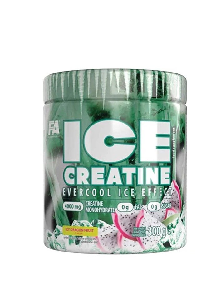 FA Ice Creatine 300g – Icy Dragon Fruit Flavor for Enhanced Muscle Performance & Recovery