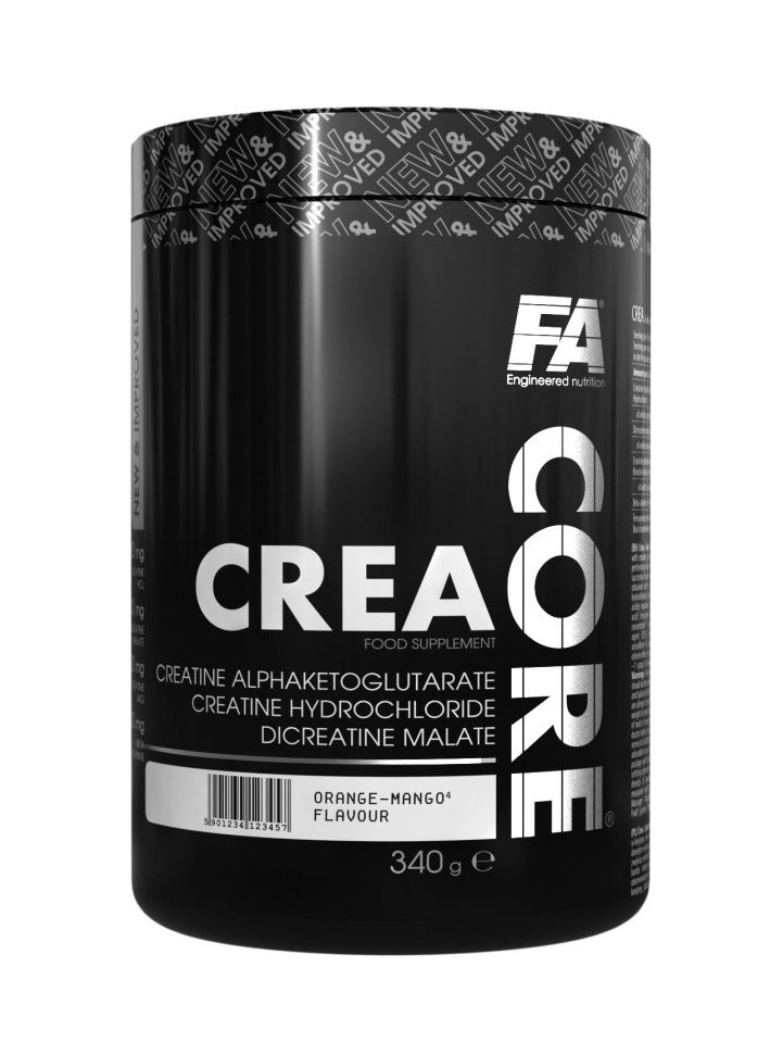 FA Core Crea 340g – Advanced Creatine Blend for Muscle Power & Recovery