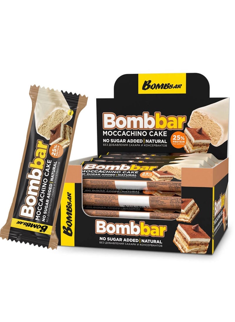 Bombbar 12×40g Moccachino Cake