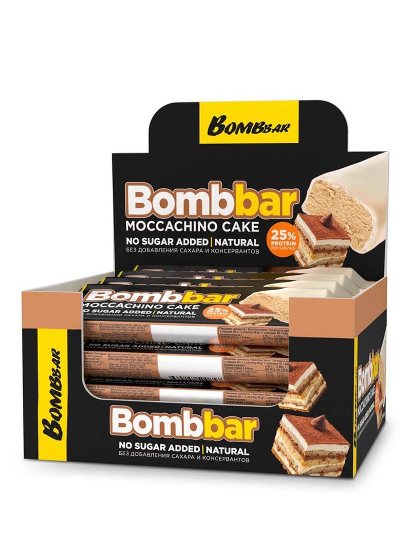 Bombbar 12×40g Moccachino Cake