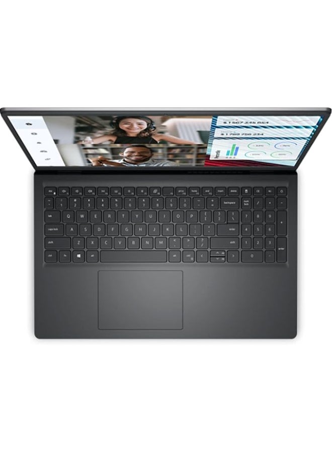 Vostro Laptop With 15.6-Inch Display, Core i5-1235U Processor/32GB RAM/1TB SSD/Intel UHD Graphics/Windows 11 Pro English Black