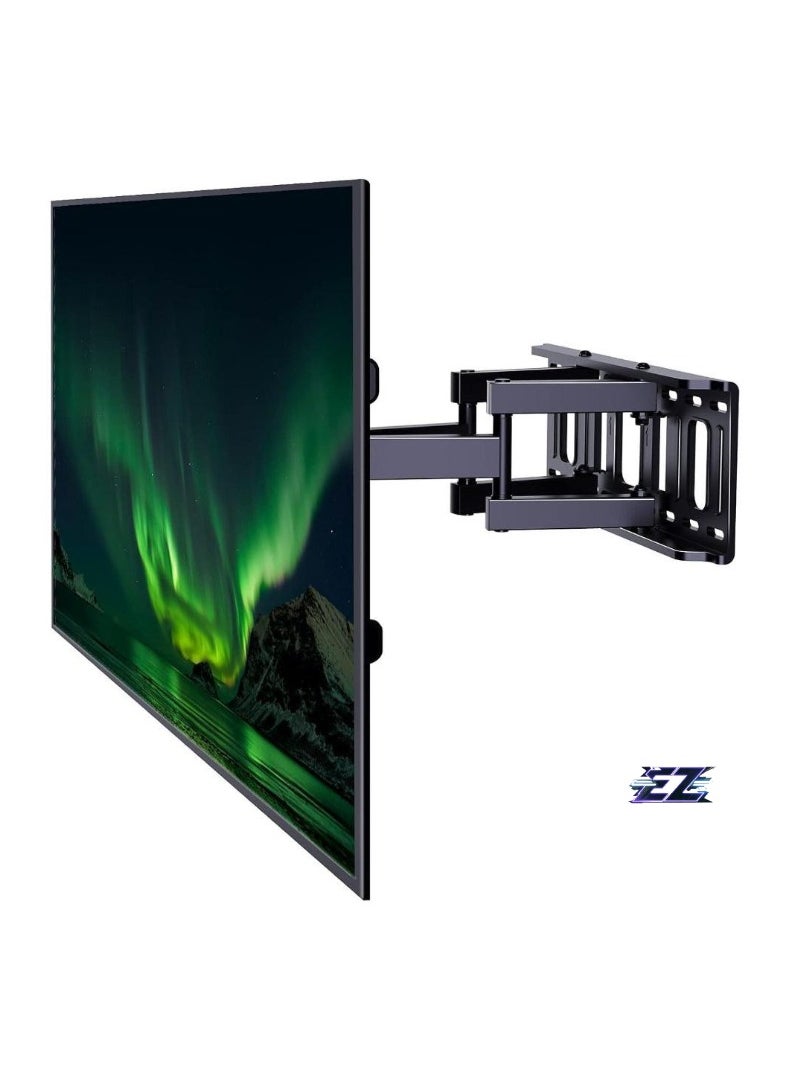 Full Motion TV Wall Mount, Articulating Swivel Extension Arm, Fits 37-75