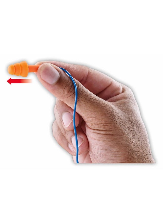 3M Banded Hearing Protector, Noise Reduction Rating (NRR) 28 dB, Lightweight Alternative To Earmuffs, Easy To Insert & Remove, Soft & Flexible Foam Ear Plugs, Convenient Earplugs (90537H1-DC)
