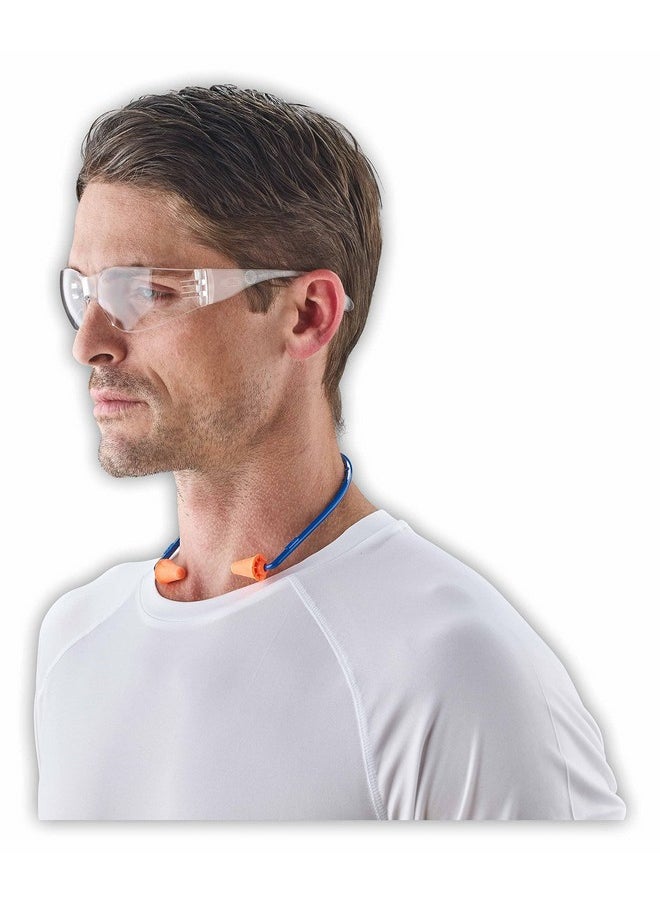 3M Banded Hearing Protector, Noise Reduction Rating (NRR) 28 dB, Lightweight Alternative To Earmuffs, Easy To Insert & Remove, Soft & Flexible Foam Ear Plugs, Convenient Earplugs (90537H1-DC)