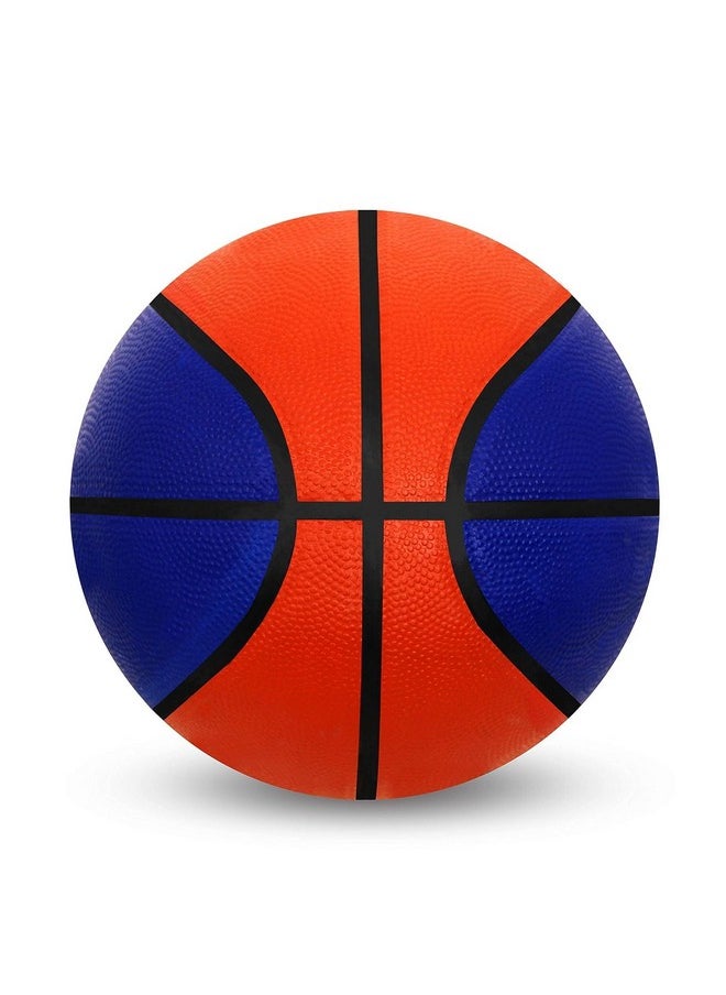 Nivia Rubber 633 Rubber Europa Basketball, Size 5 (Multicolour)