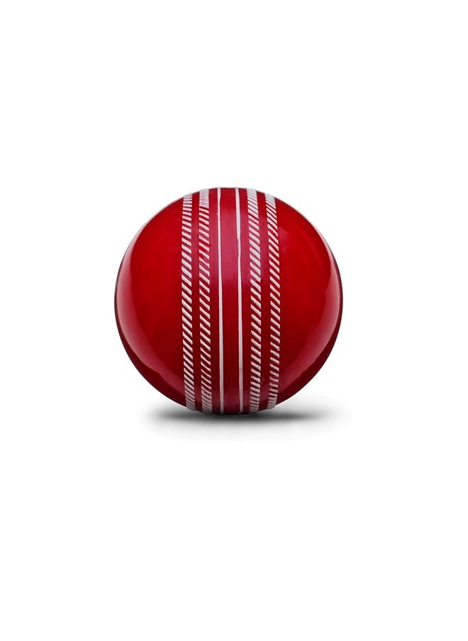 Jaspo T-20 Soft Pvc Cricket Balls Red (Pack Of Three) Standard Size - Pvc