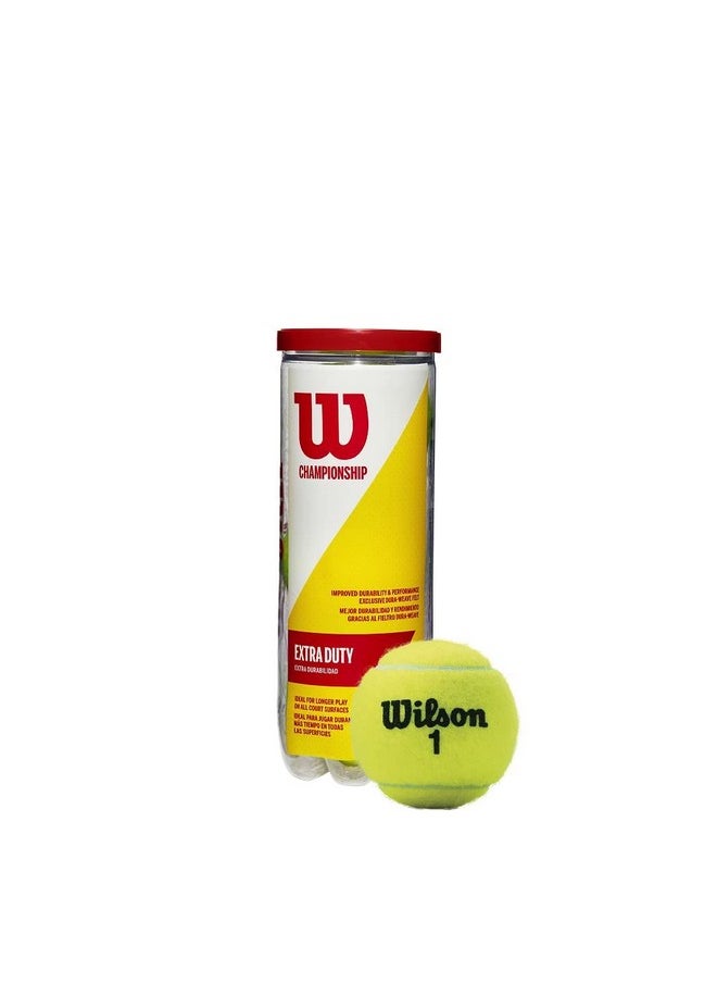 WILSON Champ XD 1 can Tennis Ball (Pack of 3)