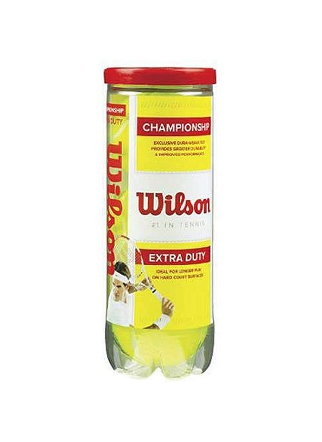 WILSON Champ XD 1 can Tennis Ball (Pack of 3)