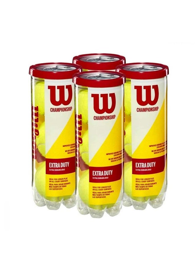 WILSON Champ XD 1 can Tennis Ball (Pack of 3)