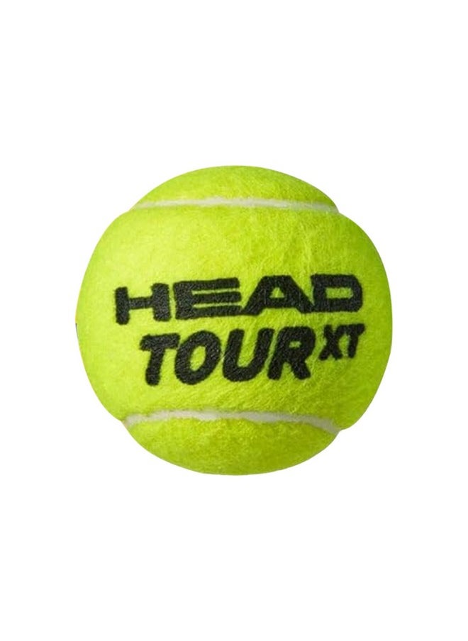 HEAD Tour Tournament Grade Tennis Ball- Yellow (3 Ball/Can)