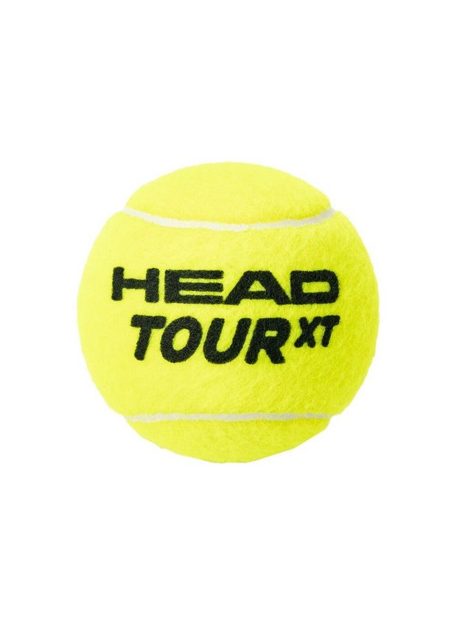 HEAD Tour Xt Tournament Grade Tennis Ball 1 Can|3 Balls (3 Balls/Can) Green