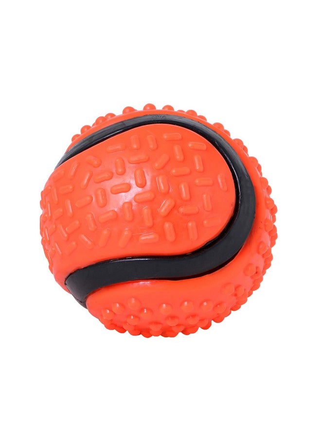 Goofy Tails Dog Ball Dog Toys| Big Ball 11 cm Dog Ball for Large Dogs| Dog Balls for Dogs| Dog Toys for Large Dogs| Non Toxic Chew Toys for Dogs (Colour May Vary)