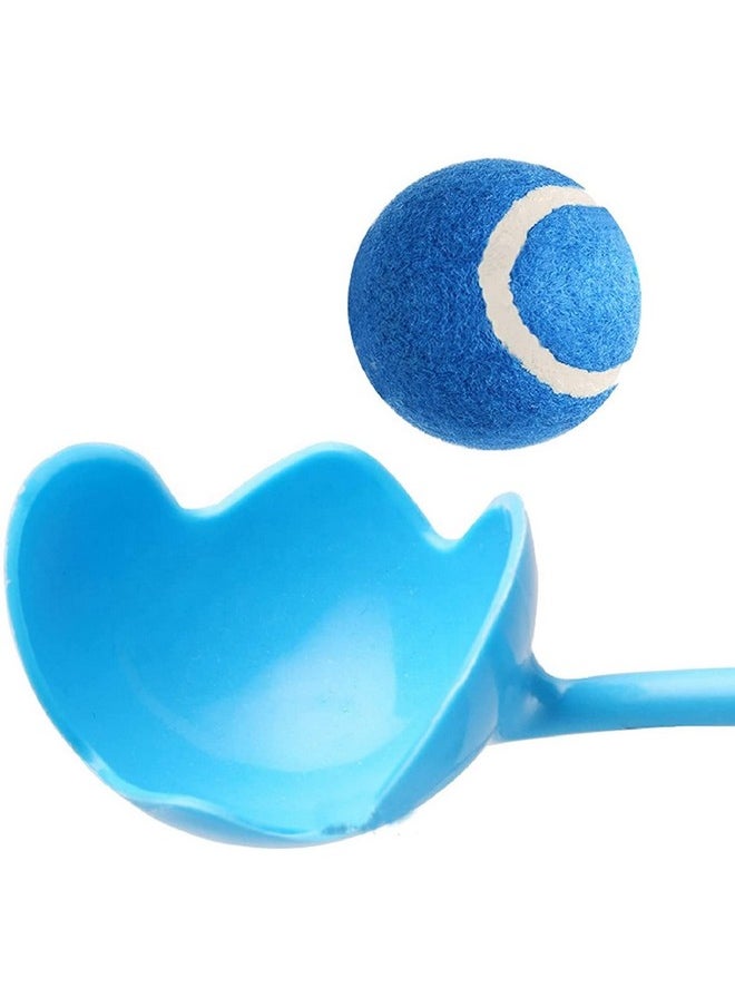 emily pets Dog Ball Launcher for Dogs Chase Fetch Game Toys Throw Tennis Ball Portable Hands Free Ball Thrower Pick Up and Throw Play Tennis Ball Chucker Dog Play Fetch Toys(Pack of 2)