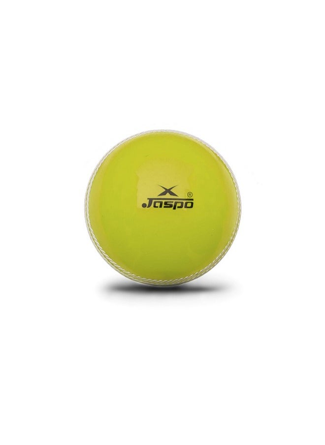 jaspo Polyvinyl Chloride (PVC) T-20 Soft Cricket Ball 110 Gm. Yellow (Pack Of 6)