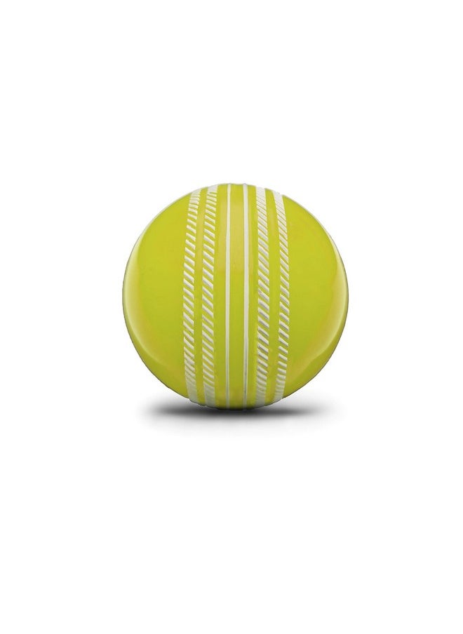 jaspo Polyvinyl Chloride (PVC) T-20 Soft Cricket Ball 110 Gm. Yellow (Pack Of 6)