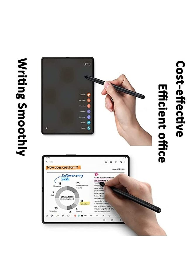 For Samsung Galaxy Z Fold 4/Z Fold 3 S Pen Stylus, No Charging and High Sensitive, Replacement S Pen for Galaxy Z Fold 4/Galaxy Z Fold 3 (Black)