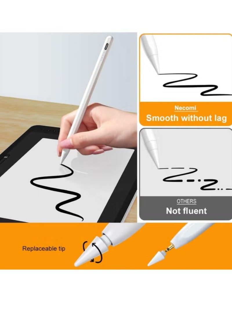 Stylus Pen for iPad with Palm Rejection – Active Pencil for Precise Writing and Drawing