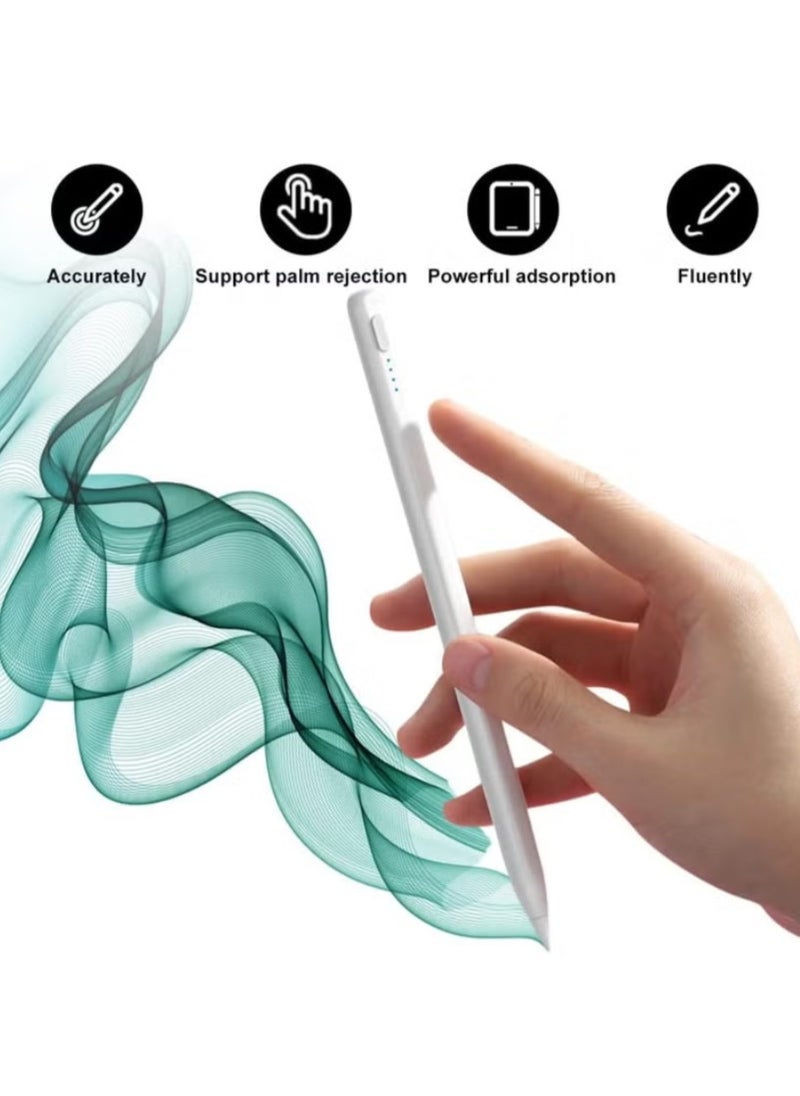 Stylus Pen for iPad with Palm Rejection – Active Pencil for Precise Writing and Drawing