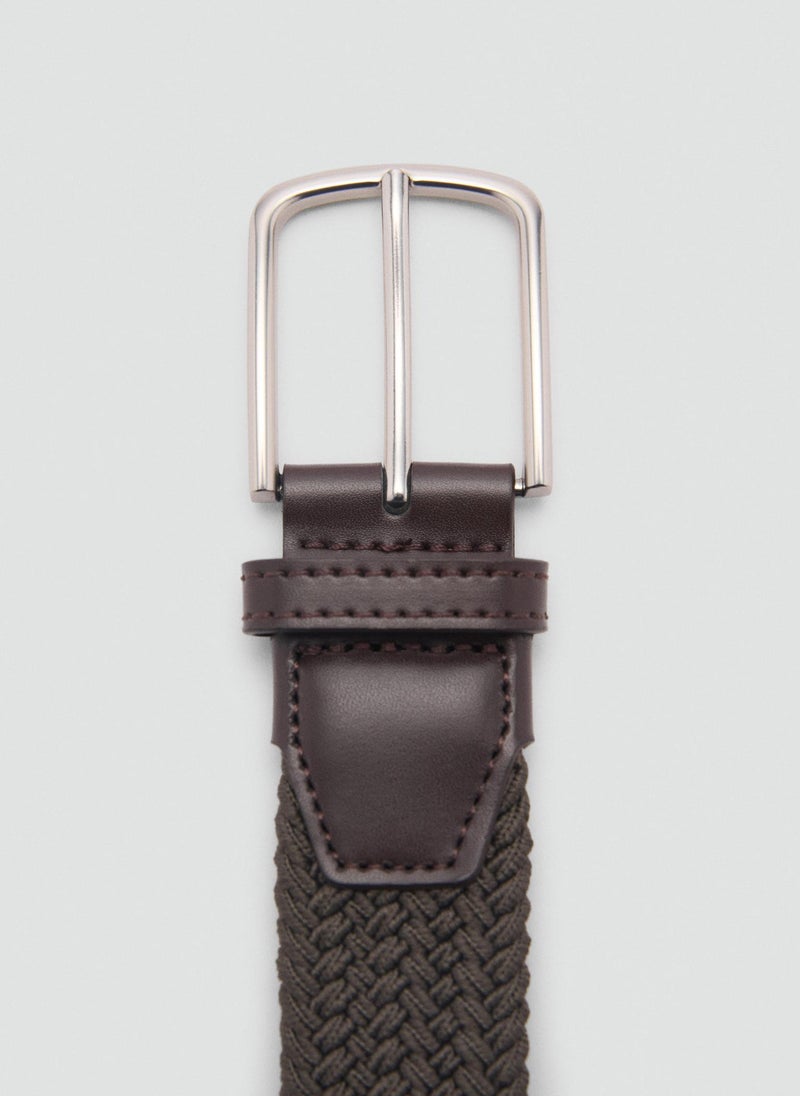 Braided Elastic Allocated Hole Belt