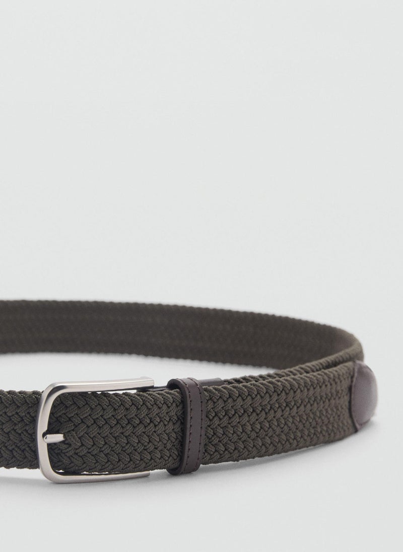 Braided Elastic Allocated Hole Belt