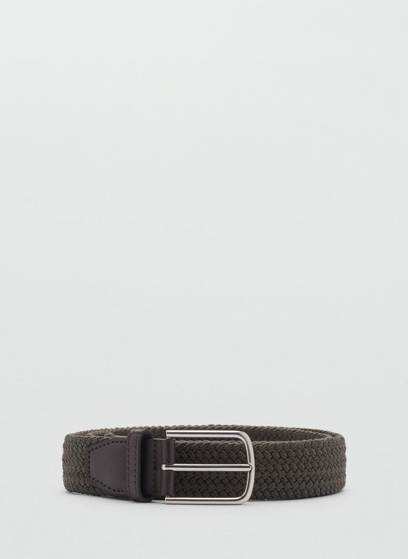 Braided Elastic Allocated Hole Belt