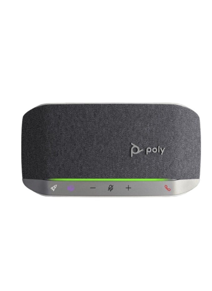 Poly Sync 20 Microsoft Teams Certified USB-A Speakerphone with 3-Microphone Steerable Array, Full-Duplex Audio, 20 Hours Talk Time, Bluetooth Connectivity for PC and Smartphone | 772C844