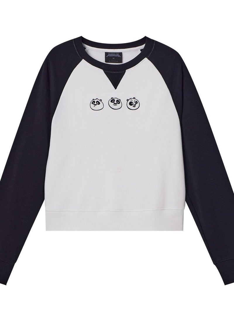 Women's Kung Fu Panda Crop Fit Sweatshirt