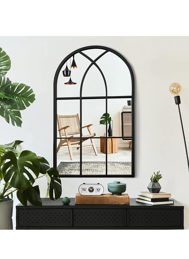 Decorative Arched Window Mirror 30