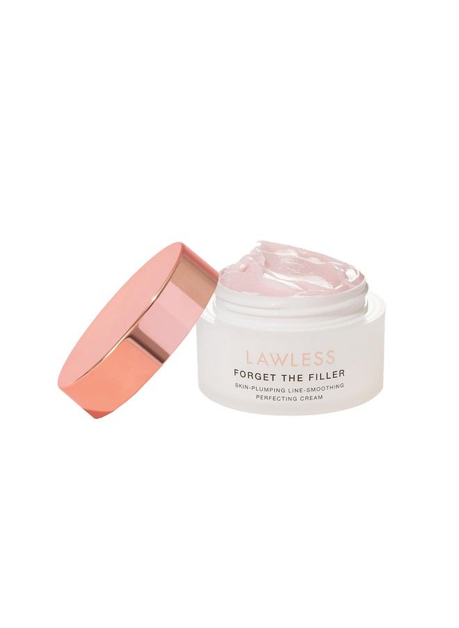 Mini Forget The Filler Skin-Plumping Line-Smoothing Perfecting Cream - Premium Non-Acne Moisturizer Designed To Prime, Plump, Smooth, And Tighten Skin For A Youthful, Hydrating Look - 0.05 Oz