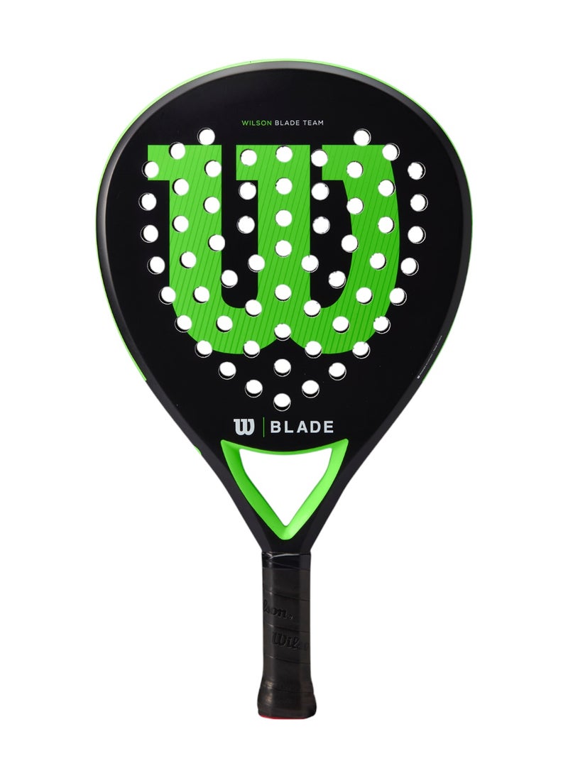 Blade Team V2 Padel Racket - Black/ Green