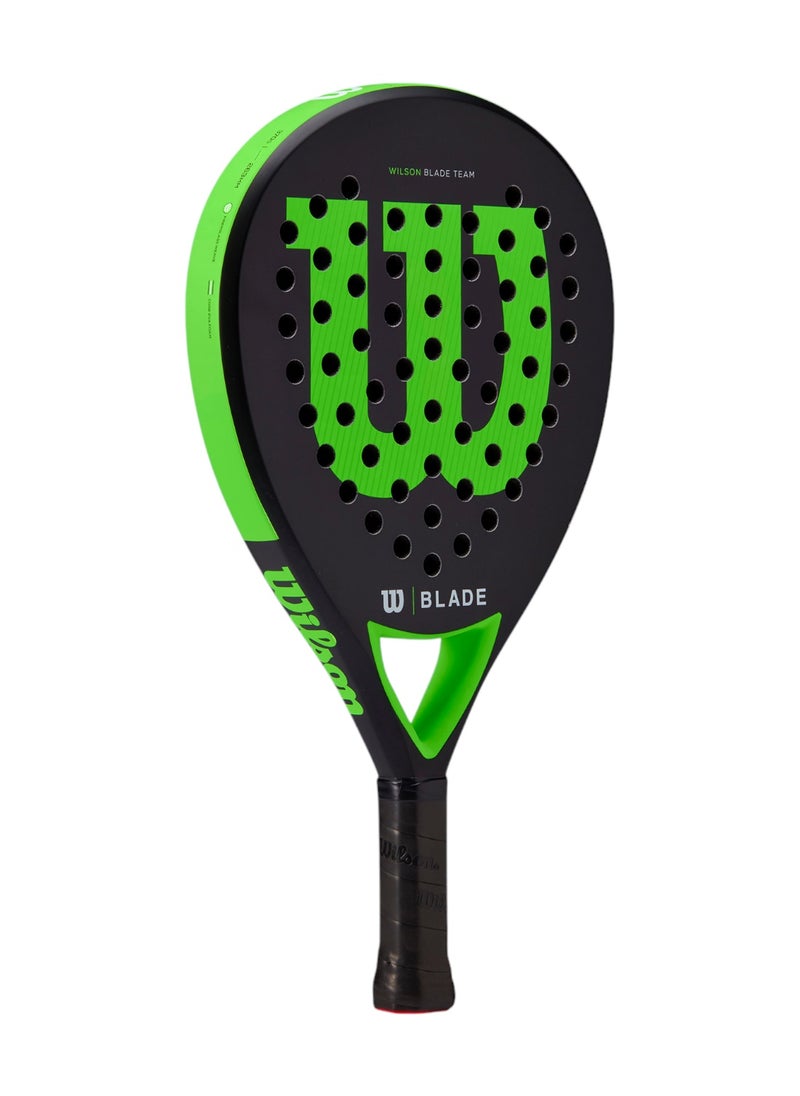 Blade Team V2 Padel Racket - Black/ Green