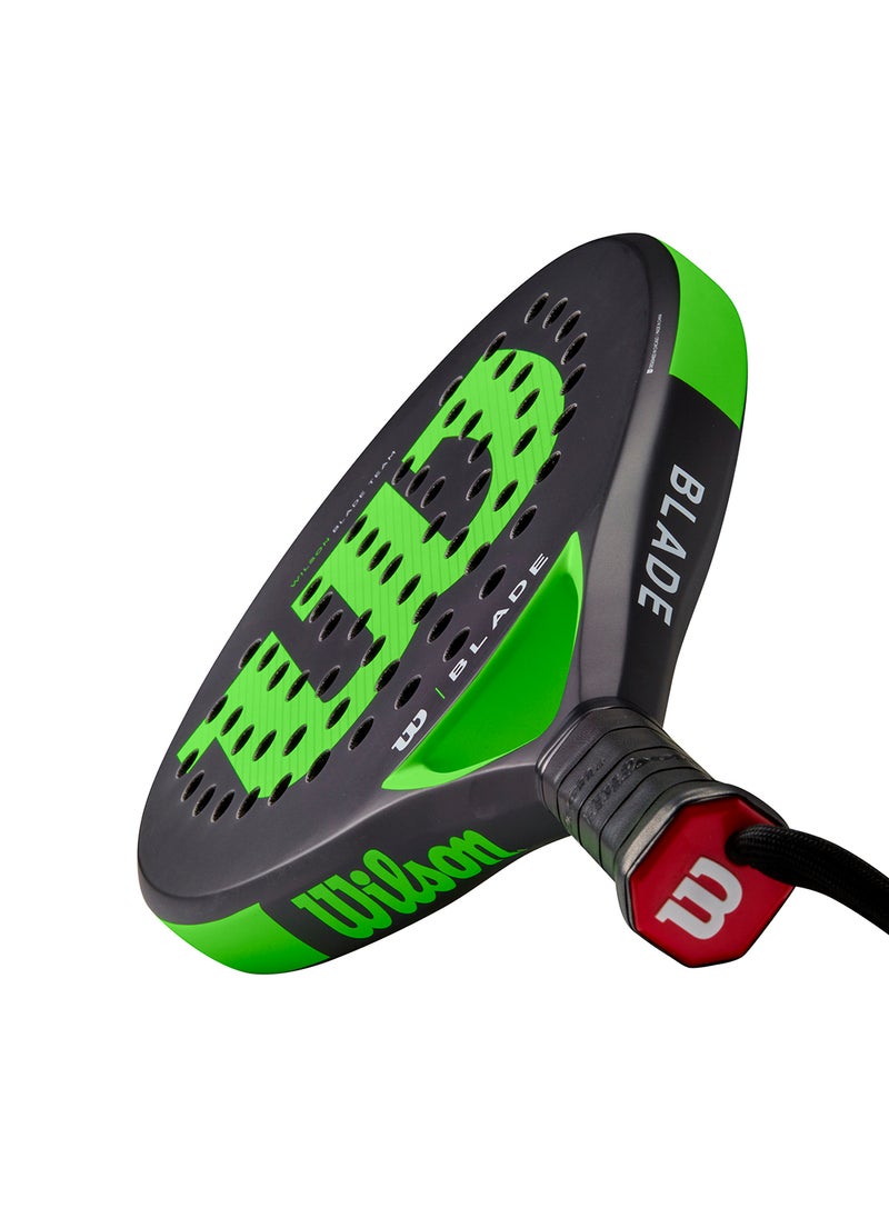 Blade Team V2 Padel Racket - Black/ Green