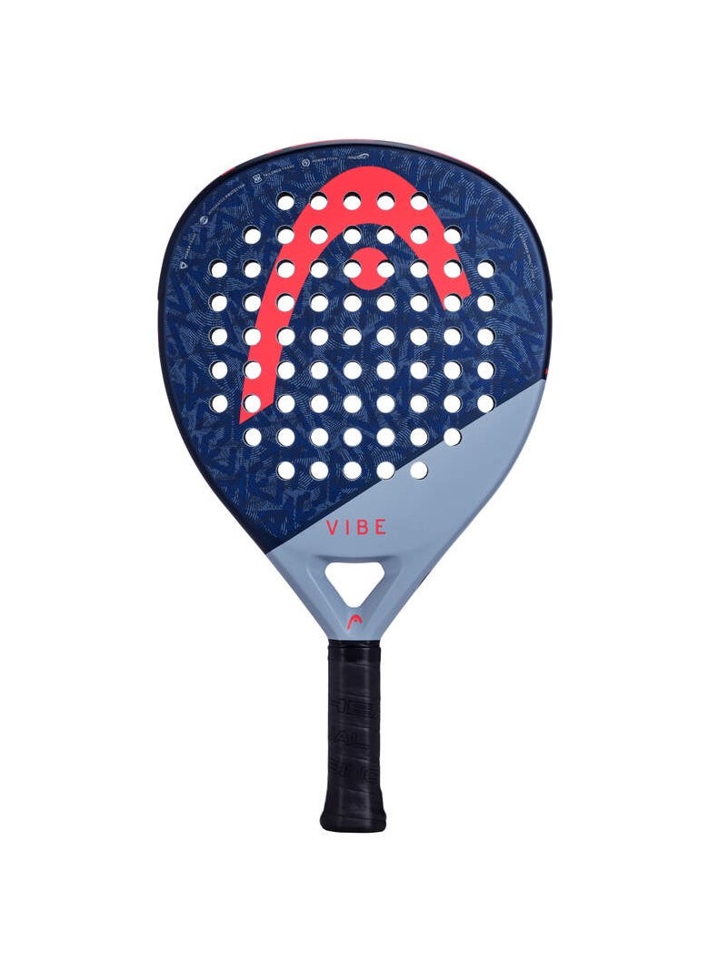 HEAD Vibe 2025 Padel Racquet - teardrop shaped all-rounder, with easy power and great playing feel