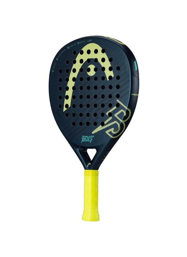 HEAD Bolt 2025 Padel Racquet - with easy power and exceptional feel, teardrop shaped