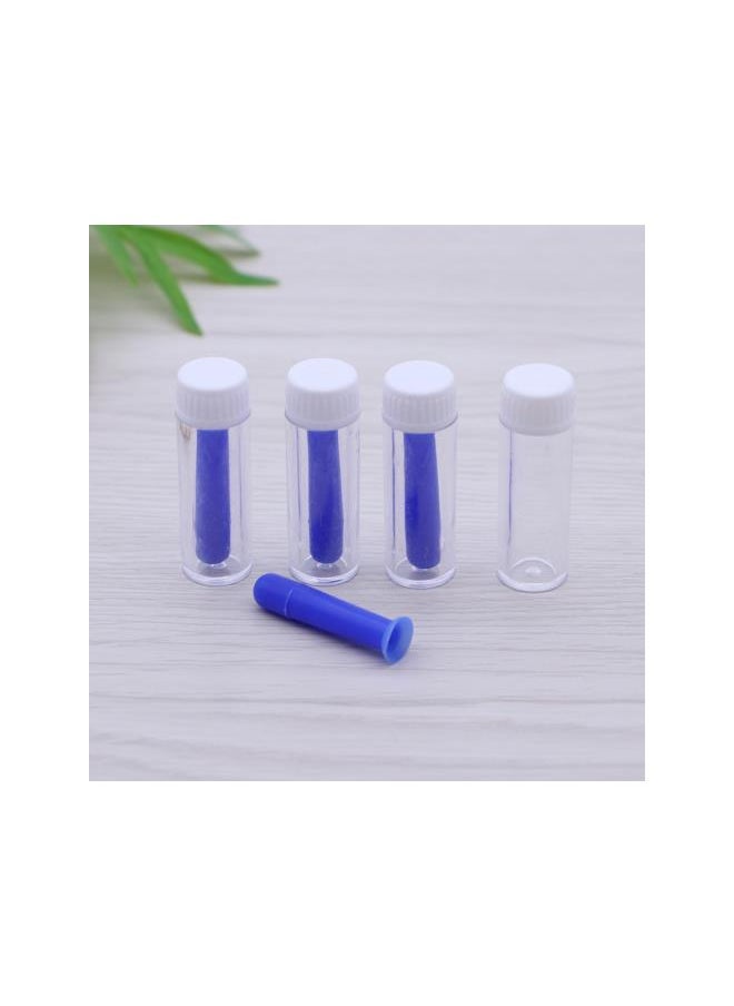 4pcs Hollow Lens Inserter Remover Lens Suction Cup for Hard RGP Lens (Blue)