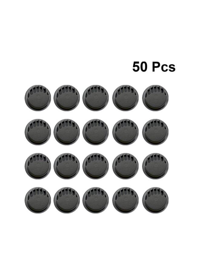 50 PCS Mouth Filter Breathing Activated Filter Air Breathing Filter Activated Filter for Protection Dust proof Anti Haze Smog Pollution (Black)