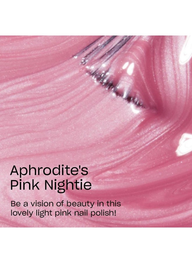 OPI Nail Lacquer Aphrodite's Pink Nightie | Sheer Soft Pink Pearl Chip Resistant Nail Polish | Vegan, Fast Drying, Streak Free