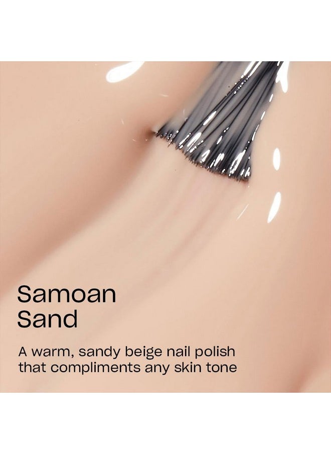 OPI Nail Lacquer Samoan Sand | Sheer Soft Pink Crème Chip Resistant Nail Polish | Vegan, Fast Drying, Streak Free