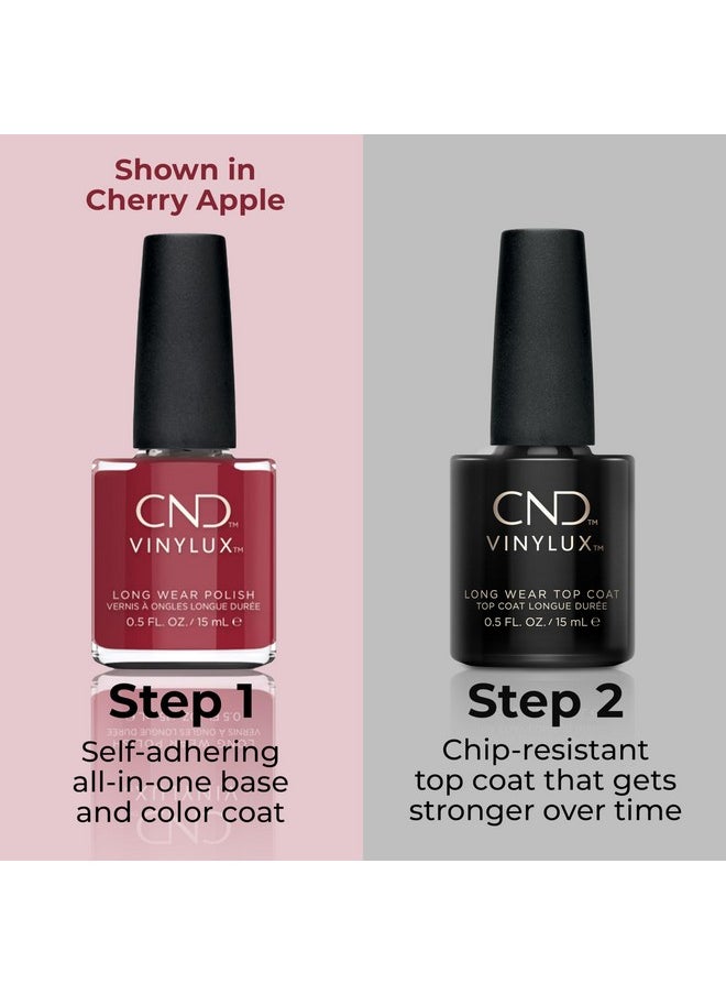 CND Vinylux Longwear Red Nail Polish, Gel-like Shine & Chip Resistant Color, Decadence, 0.5 fl. oz