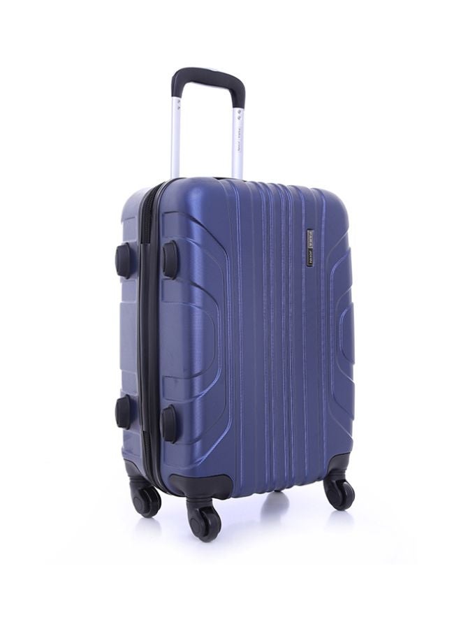 Hardside Cabin Luggage Trolley Blue