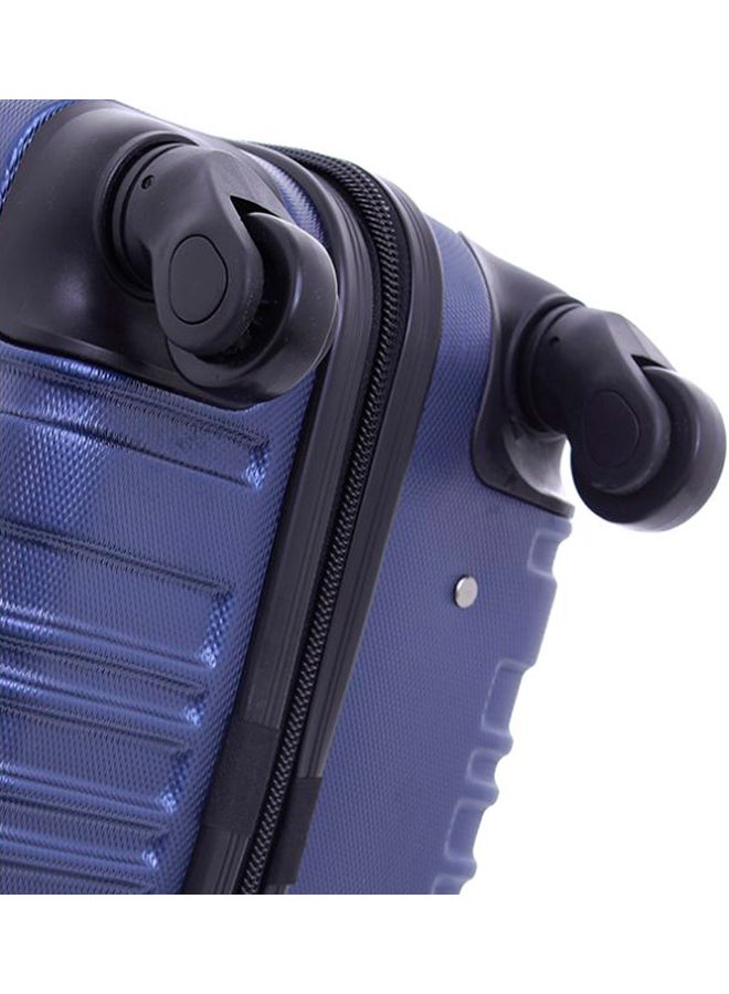 Hardside Cabin Luggage Trolley Blue
