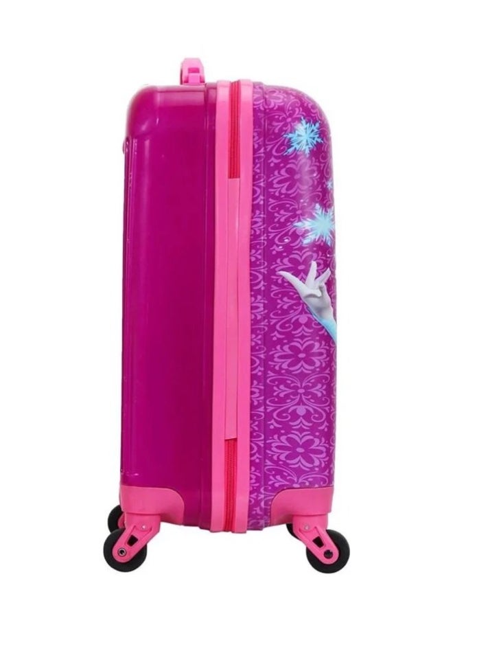 Frozen Princess Elsa and Anna Kid's Travel Luggage suitcase Childred Trolley Case Cartoon Rolling Bag for School Kids Trolley Bag on wheels Boarding Box