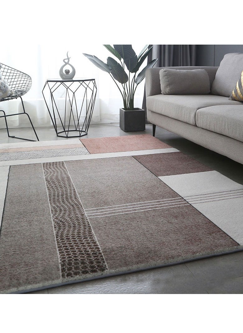 Modern Anti slip Area Rug with Acrylic Imitation Cashmere Material (Size 120×160CM)