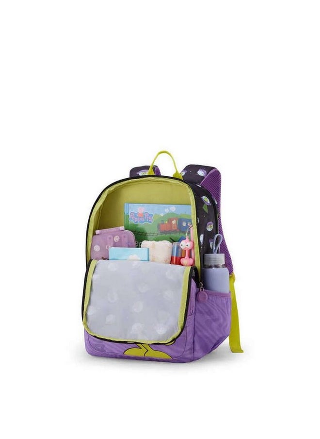 American Tourister Diddle 3.0, 21 L Volume School Backpack with Front Organizer and Spacious Interiors for Boys - Alien Black