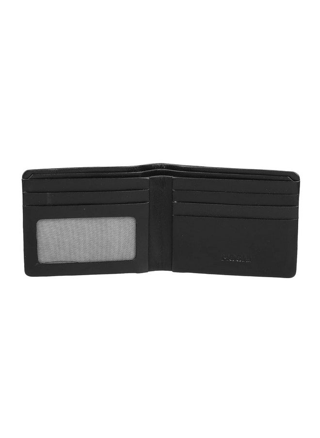 Mochi Black Leather Men's Wallet (21-6607-11-10-BLACK)