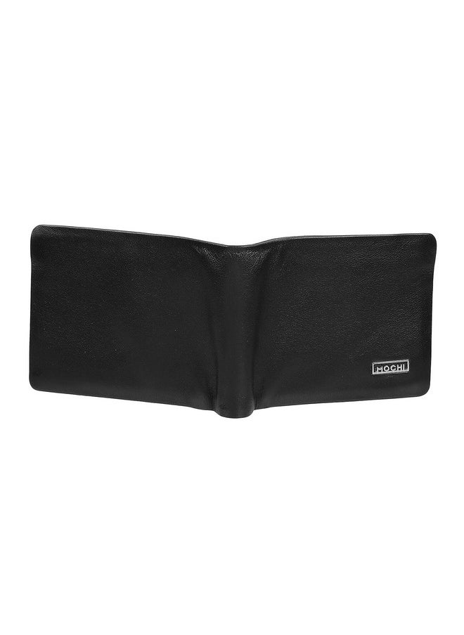 Mochi Black Leather Men's Wallet (21-6607-11-10-BLACK)