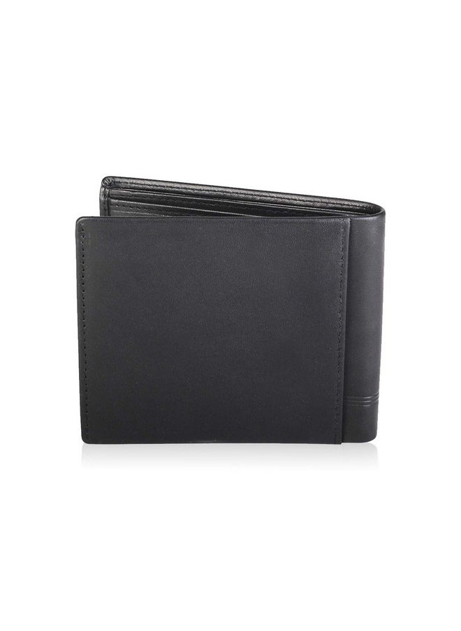 Cross Classic Century Branded Bi-Fold ID Wallets for Men Leather with Easy Compartment for Card - Black