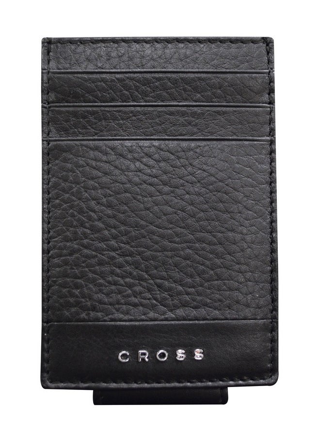 Cross Leather Men wallet (black)