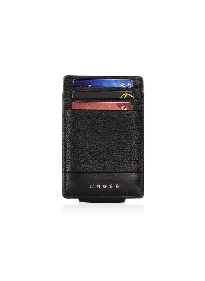 Cross Leather Men wallet (black)