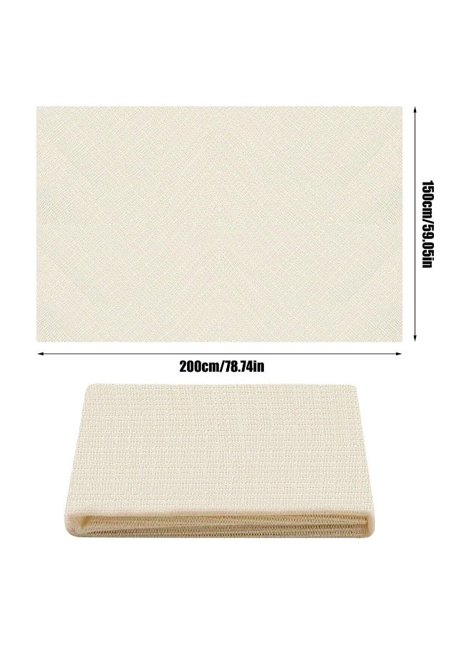 Non-Slip Mat for Carpet 150 x 200 cm Carpet Non-Slip Underlay, Carpet Non-Slip Mat, Can Be Cut to Size, Universal for Carpet